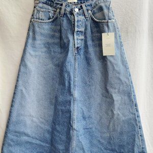 Women's Citizens of Humanity CECILIA Blue Denim Skirt size 27